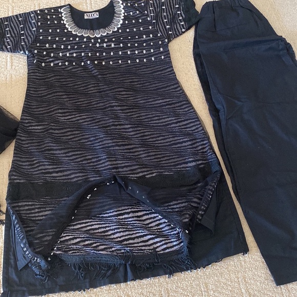 Indian Pakistani Kameez Shalwar suit dress - Picture 6 of 6